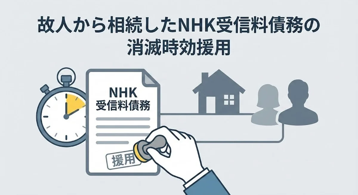 NHK受信料債務の消滅時効援用